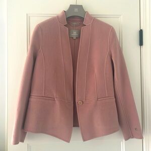 Soia & Kyo Wool Pink blazer